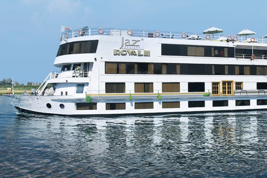 Jaz Royal, nouvel fleuron de CroisiEurope qui viendra naviguer sur les berges du Nil et vous emportez vers les secrets d'Egypte