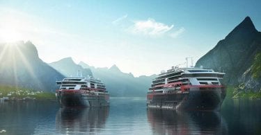 Hurtigruten vient d'annoncer la livraison de son dernier navire en avance, le MS fridtjof Nansen sera lui aussi un navire électrique