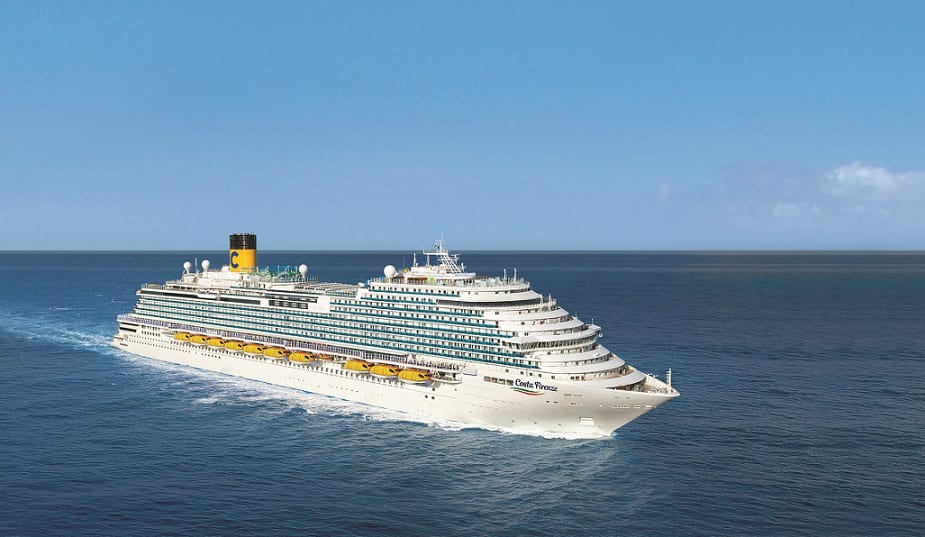 Le bateau Costa Firenze en mer