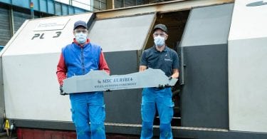 MSC Croisières a inauguré la construction de MSC Euribia sur les Chantiers de l'Atlantique à Saint-Nazaire